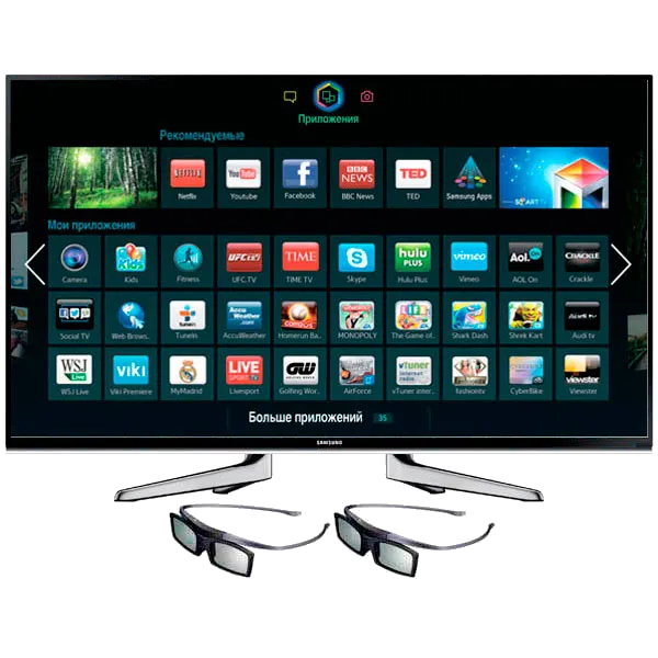 Замена материнской платы Samsung UE55H6650